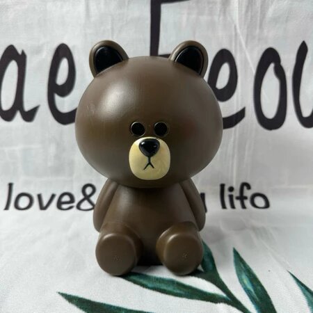 CELENGAN KARAKTER BROWN / Celengan Plastik Karakter