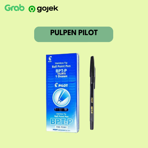 

Pulpen Hitam Pilot - Ball Point Pen 12 Pcs (1 pak)
