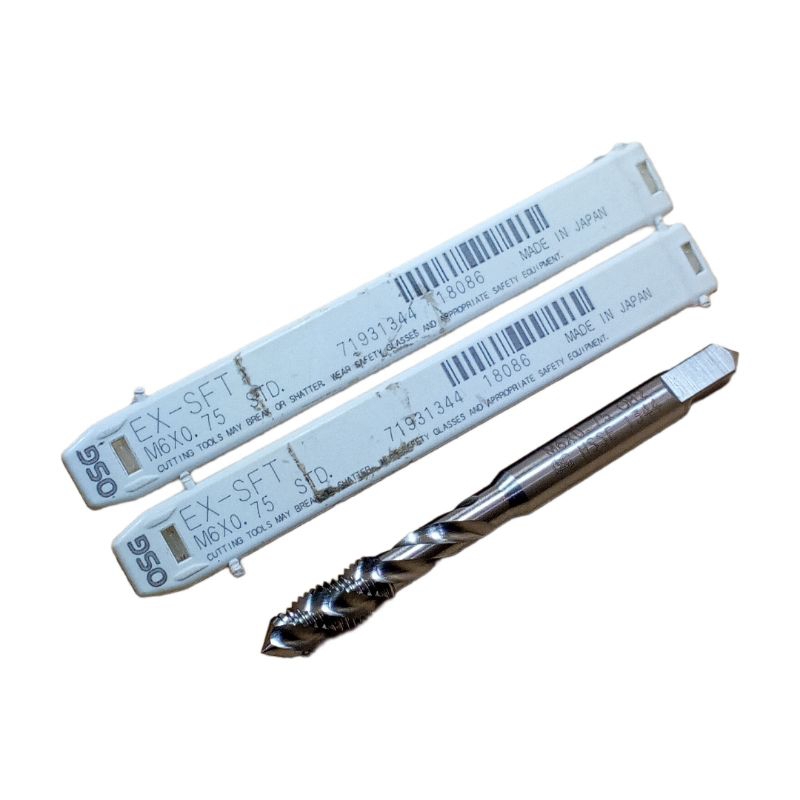 OSG Tap M6 x 0.75 Spiral Tap Mesin M6x0.75 SP Baru Original