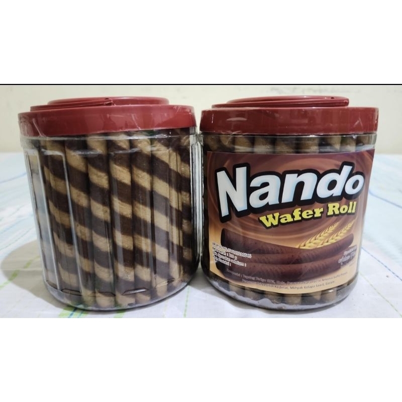 

Nando Wafer Roll Toples 210gr