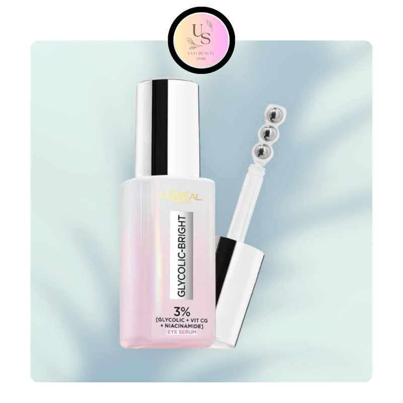 Loreal Paris Glycolic-Bright Dark Circle Eye Serum 20ml