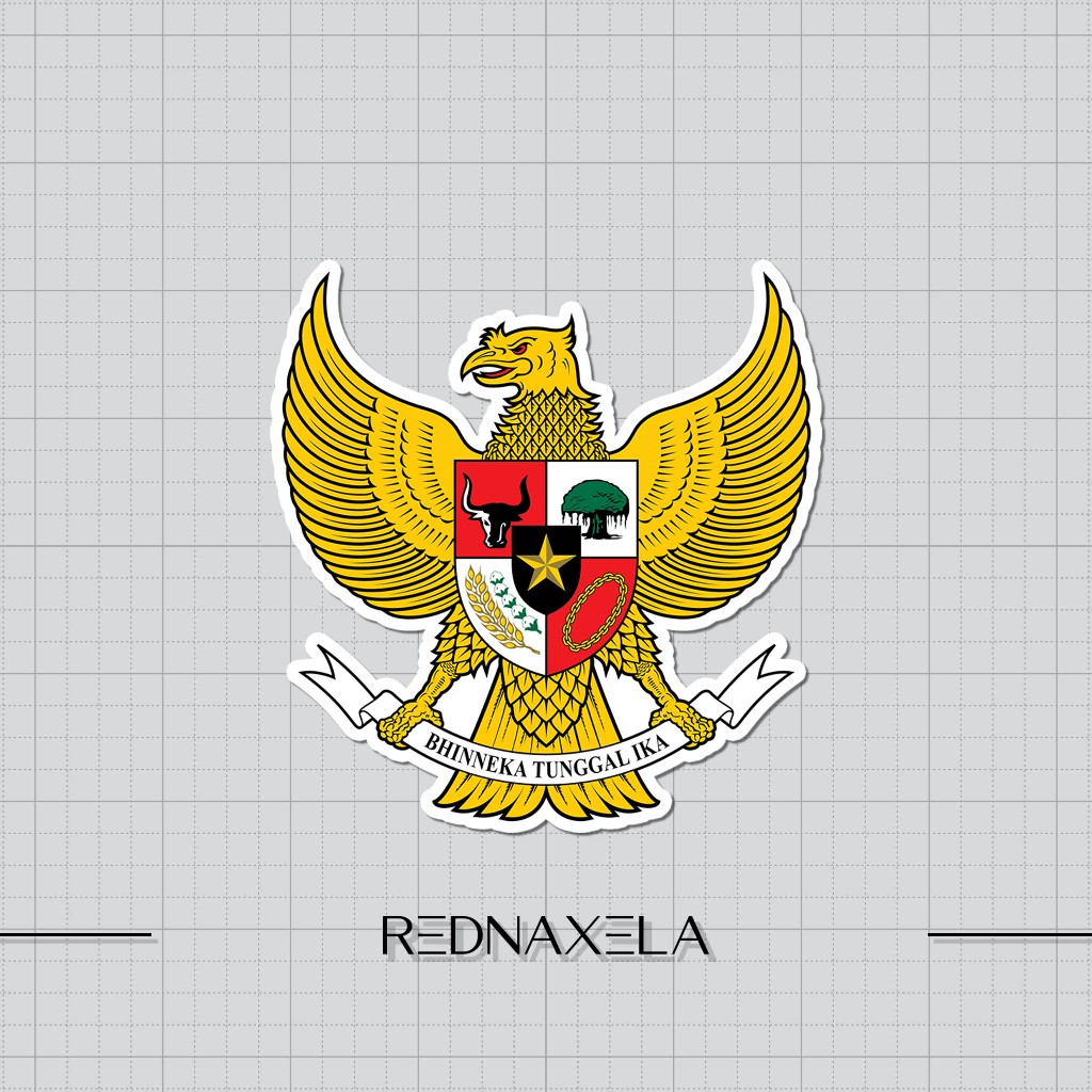 

Stiker Vinyl Garuda Pancasila Indonesia Stiker Koper Outdoor Waterproof Sticker