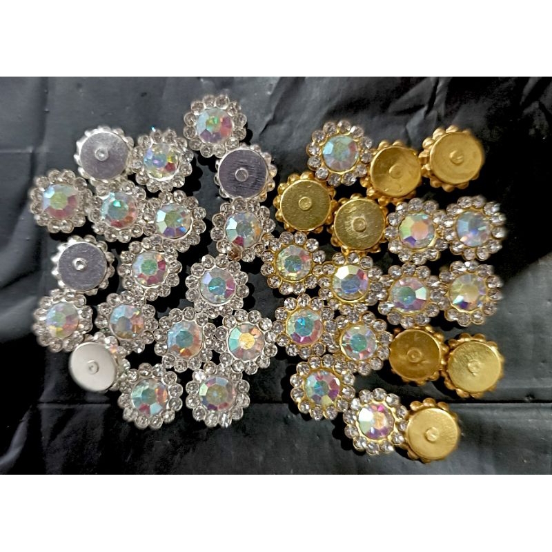 Payet Cangkang Bulat lapis Bunga