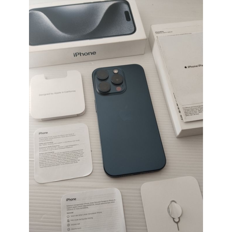 Iphone 15 pro 128 ibox second