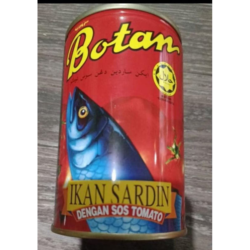 

Sarden botan Malaysia 425gr dan 200gr