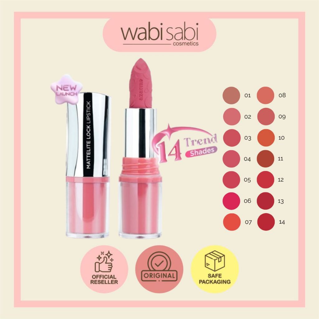 AZARINE - Mattelite Lock Lip | Lip Cream