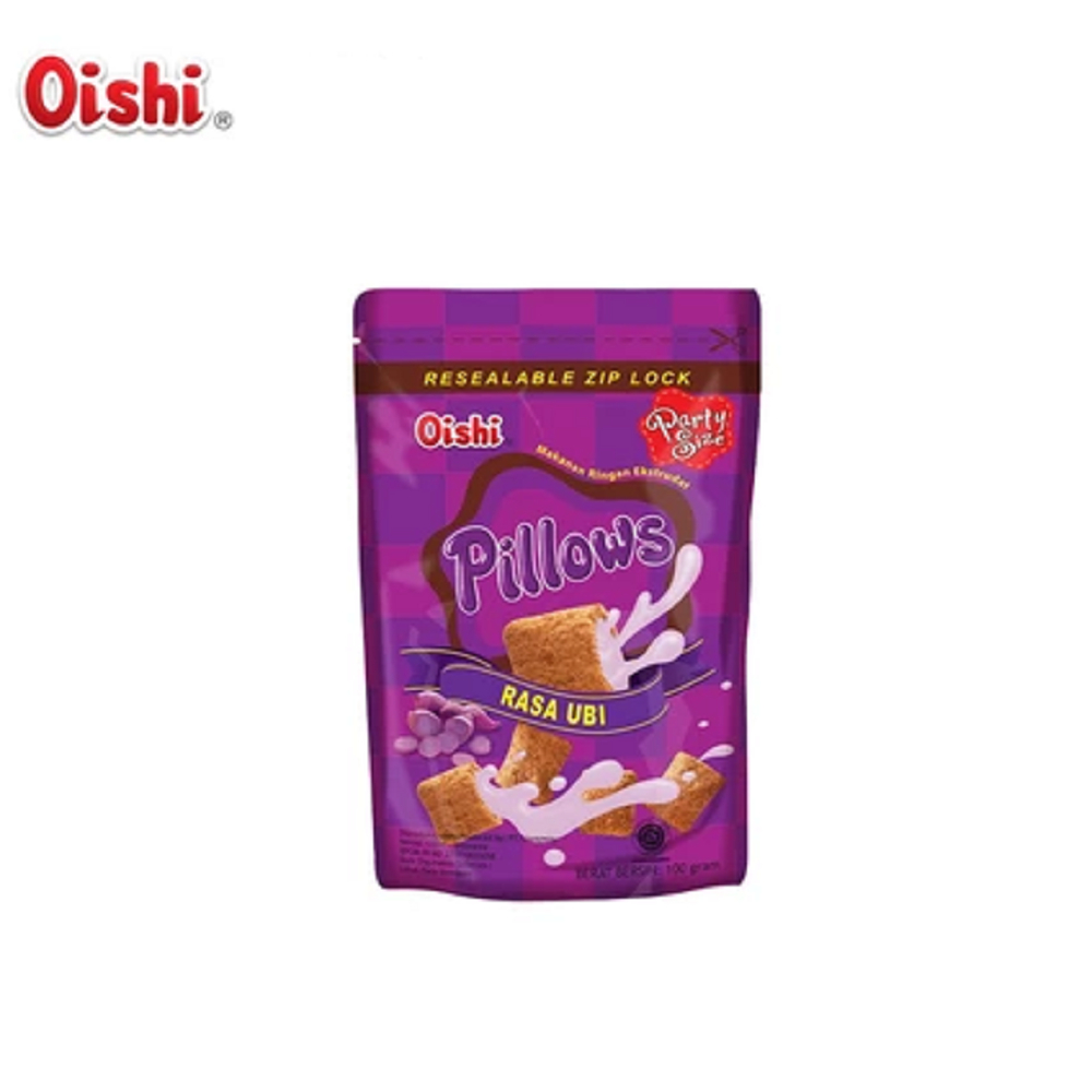 

OISHI Pillows Rasa Ubi 100gr/ Snack Murah