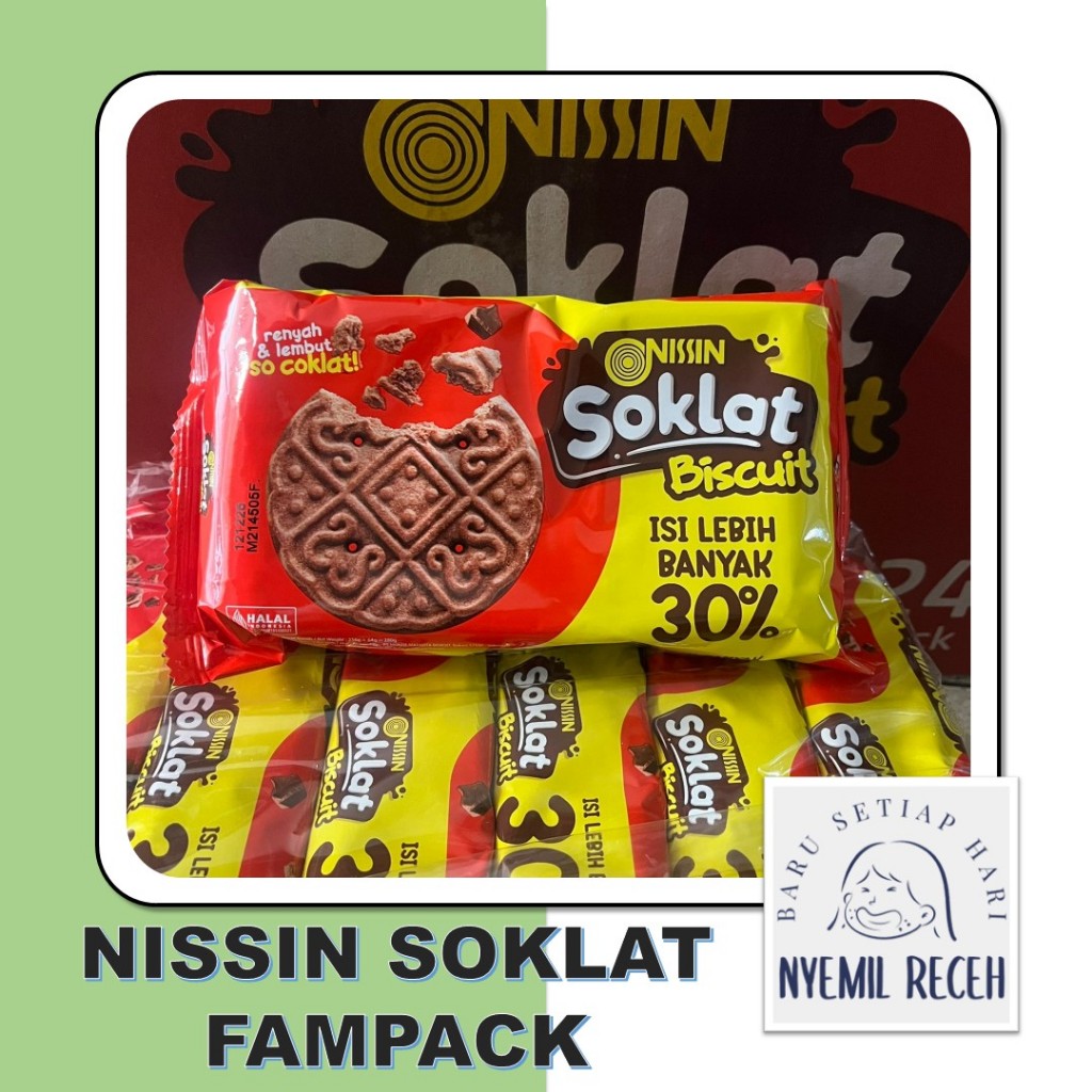 

Nissin Soklat Fampack 280gr