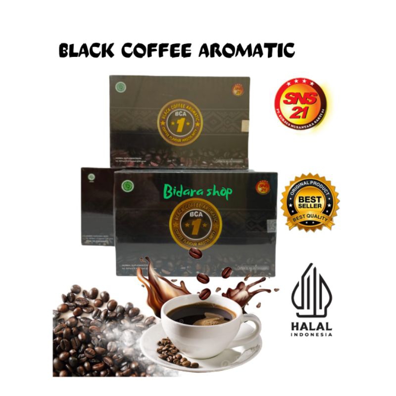 

BLACK COFFEE AROMATIC ORIGINAL isi 16sachet