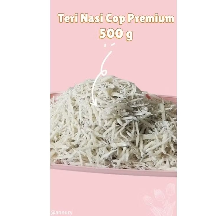 

Teri Nasi Cop Premium 500g