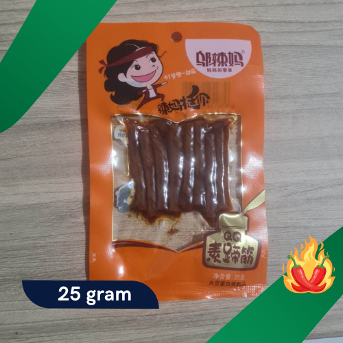 

La thiau snack pedas china 25gram