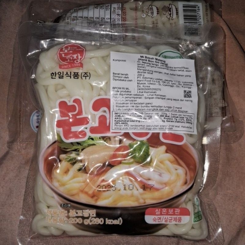 

Udon Mi Hanil bon go jang 200gr