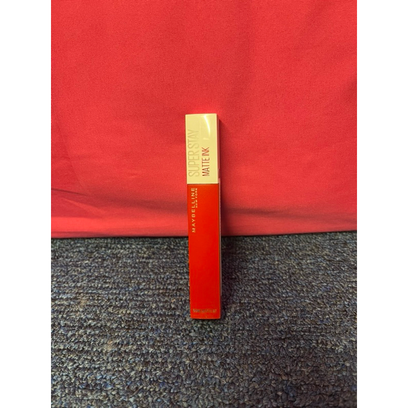 [Like New] Maybelline SuperStay Matte Ink Lipstick - 117 Groundbreaker