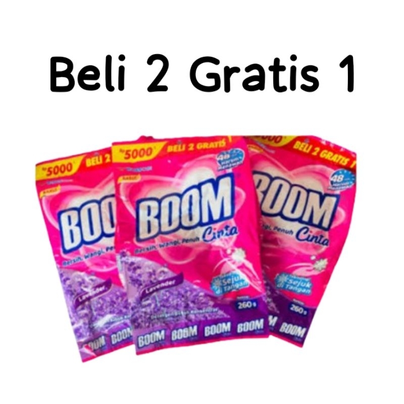 Sabun Boom Deterjen Bubuk 225gr