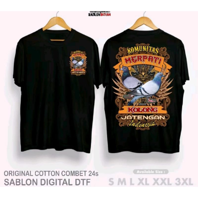 KAOS KOMUNITAS MERPATI KOLONG JATENGAN INDONESIA