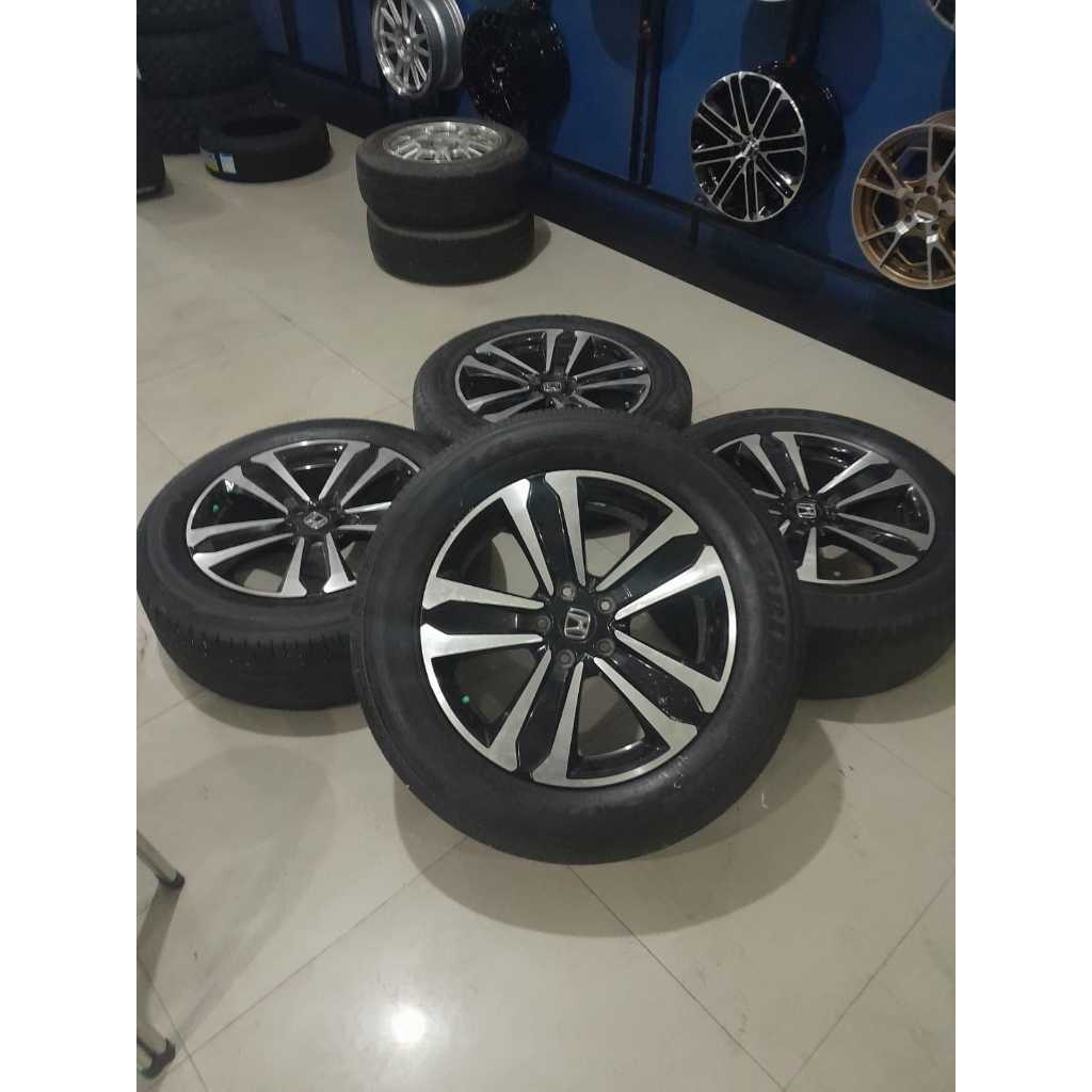 velg/pelek mobil second original hrv ring18+ban cocok buat rush,brv,innova,dll