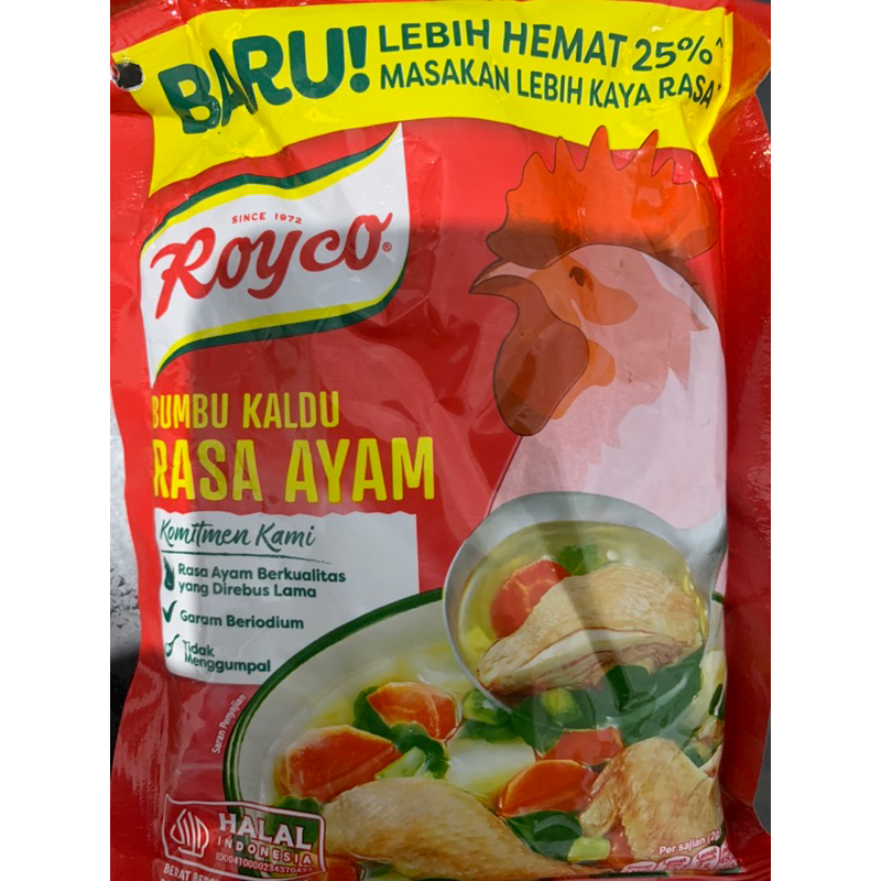 

Royco bumbu penyedap makanan rasa kaldu ayam 230 gram