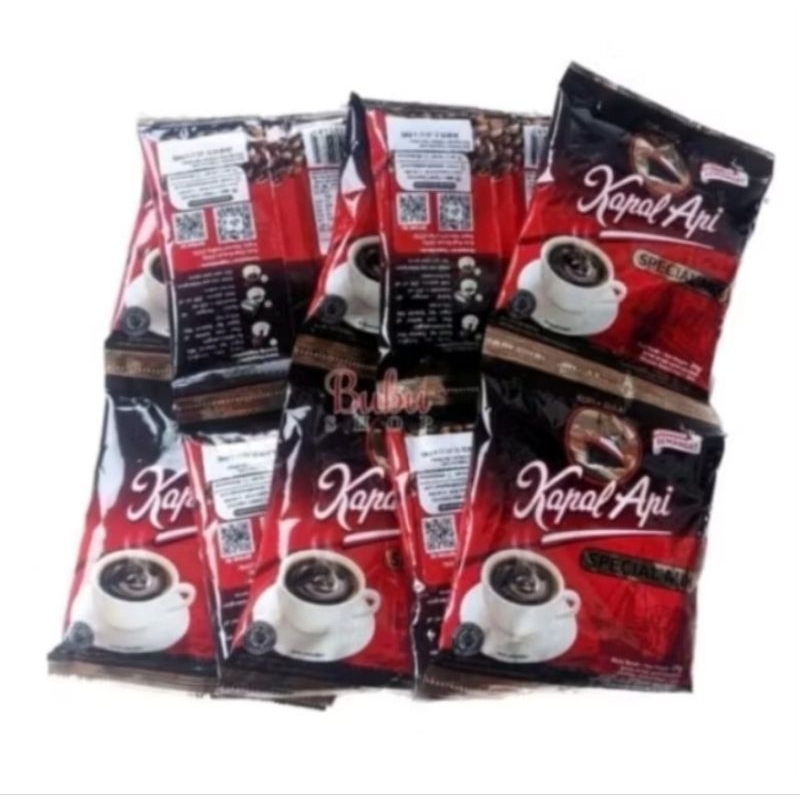 

Kopi Kapal Api Spesial Mix Kopi+Gula Renteng (10 Sachet @23gram )