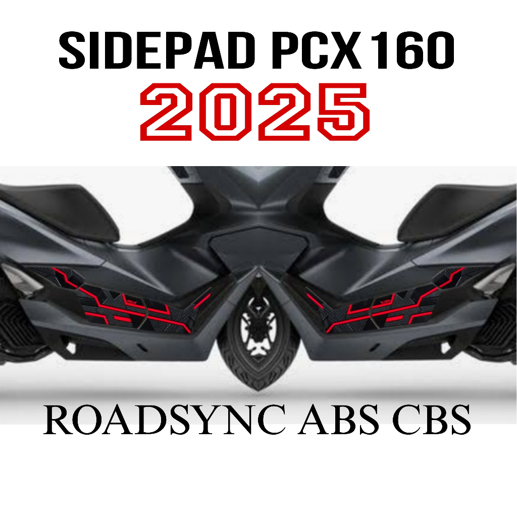 Aksesoris Sidepad Pcx 160 2025 Roadsync Abs Cbs