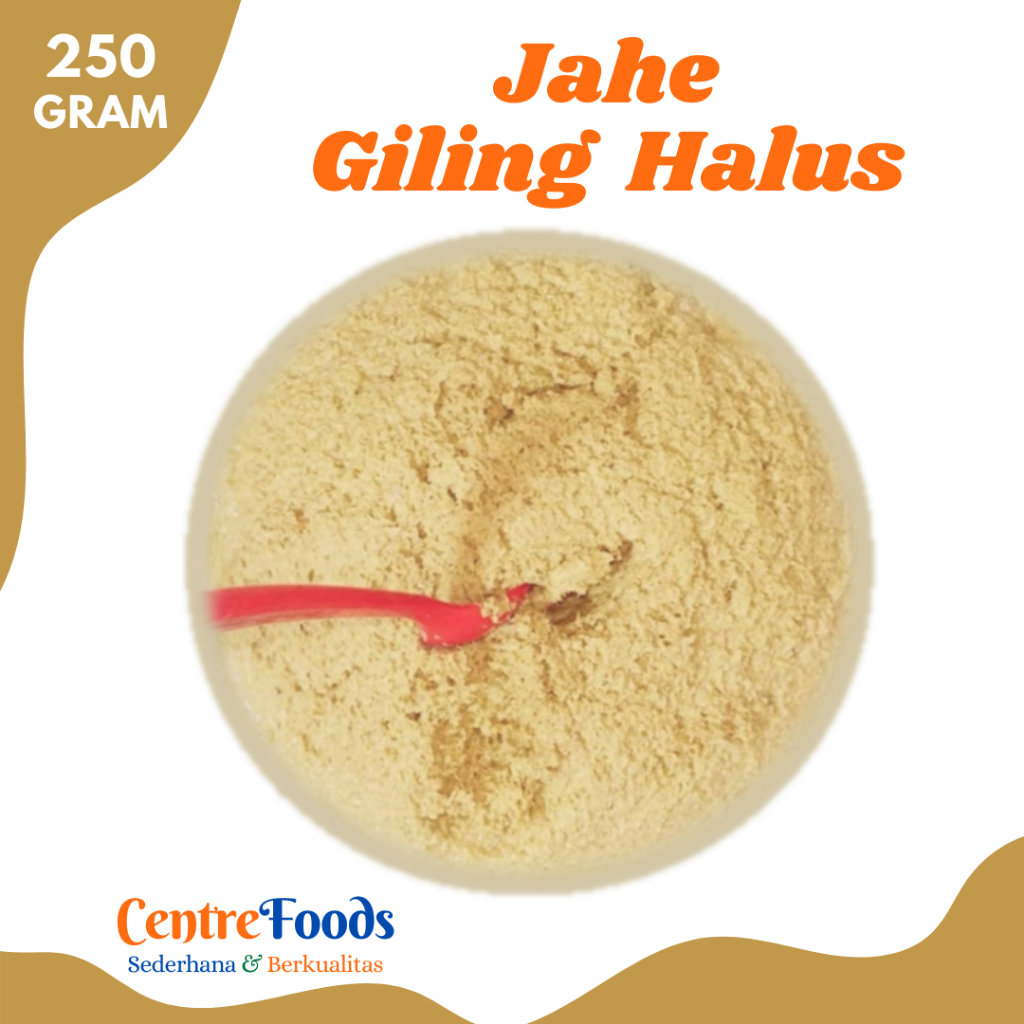 

JAHE Giling Halus - Bumbu Basah Jahe Gilling Halus Fresh | 250gr [ Harga Per BKS ]