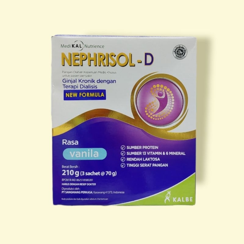 

NEPHRISOL D VANILA 210GR