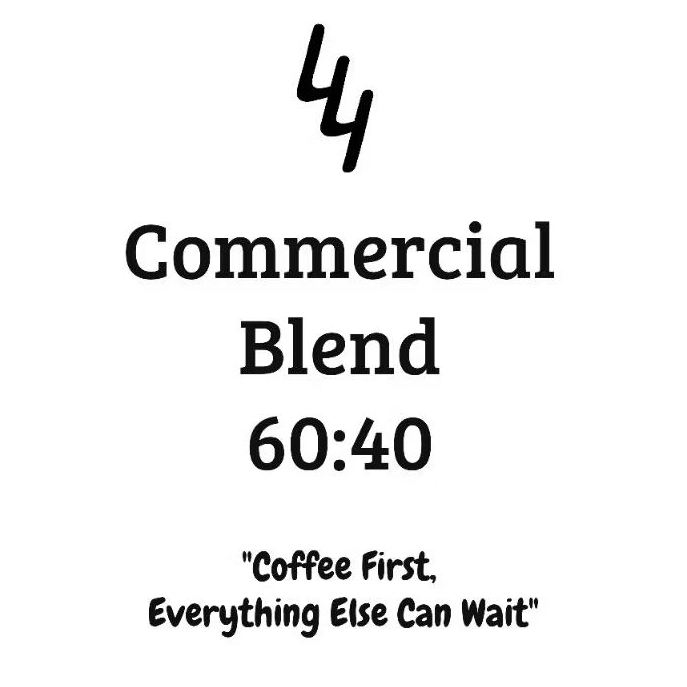 

Biji Kopi Commercial Blend 60:40