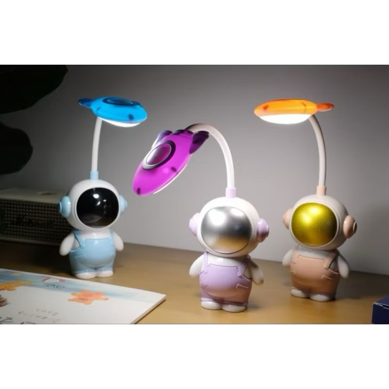 YS - Lampu tidur astronot/ lampu belajar anak / lampu meja cowok astronot lucu