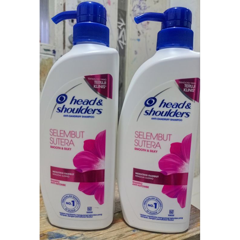 Shampo Head & Shoulders 400ml Head and Shoulders Smooth and Silky Kemasan Pump
