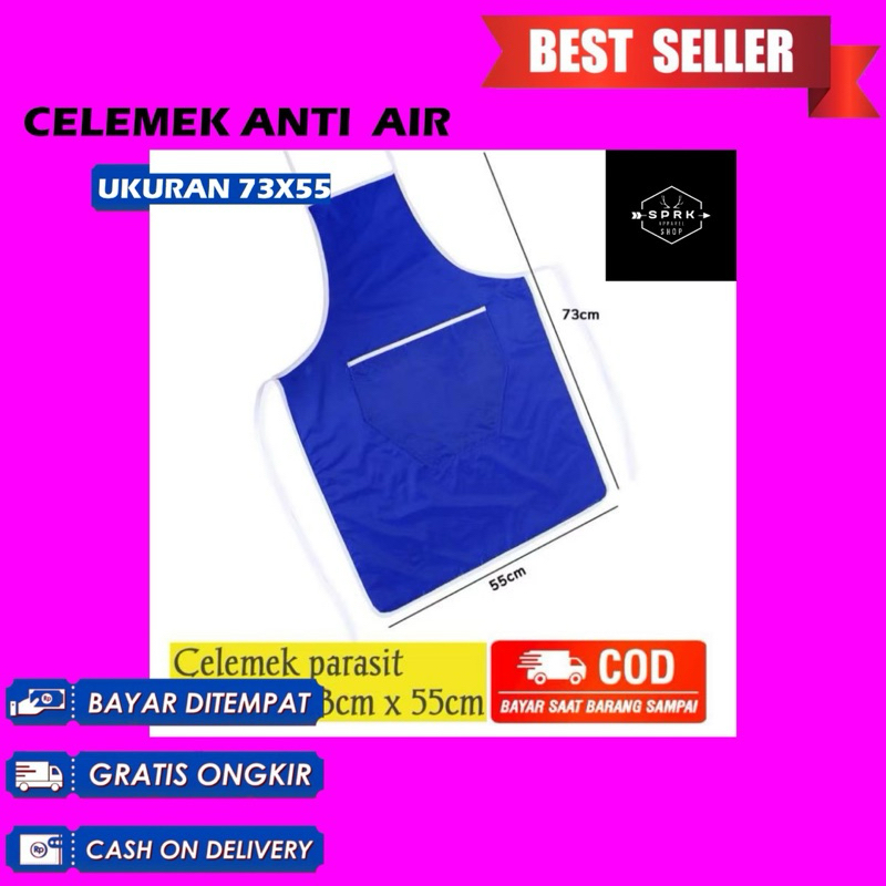 celemek masak|celemek anti air|celemek polos