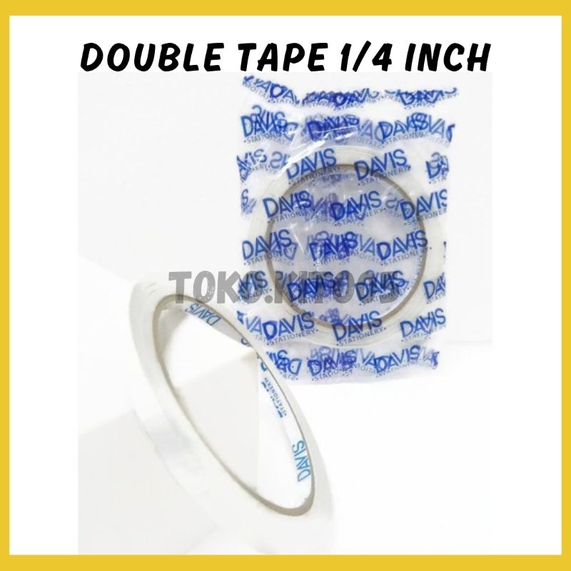 

Double Tape 1/4 inch Davis