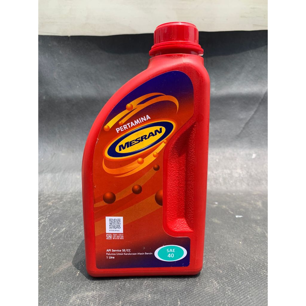 Oli Mesin Mesran 40 1 Liter
