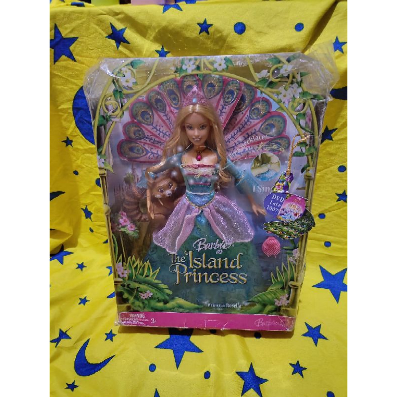 barbie rosella island princess signature BIB (rare) + adm 12%