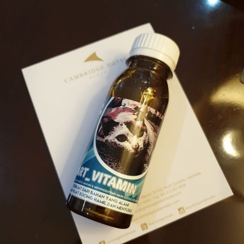 Art Vitamin Kucing FREE SPUIT 1ML