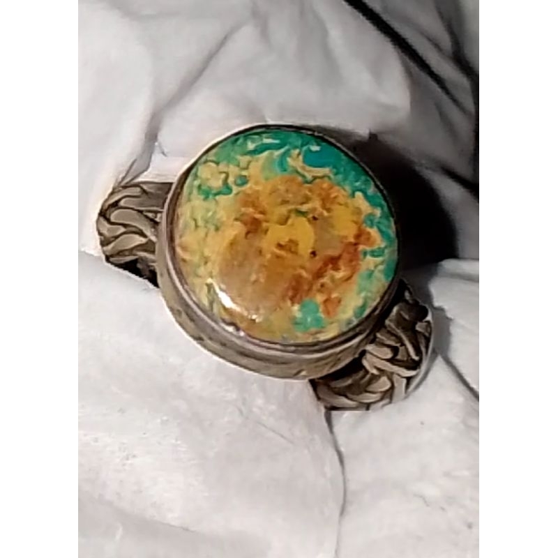 Natural Pirus Persia Kuno Motif Langka 