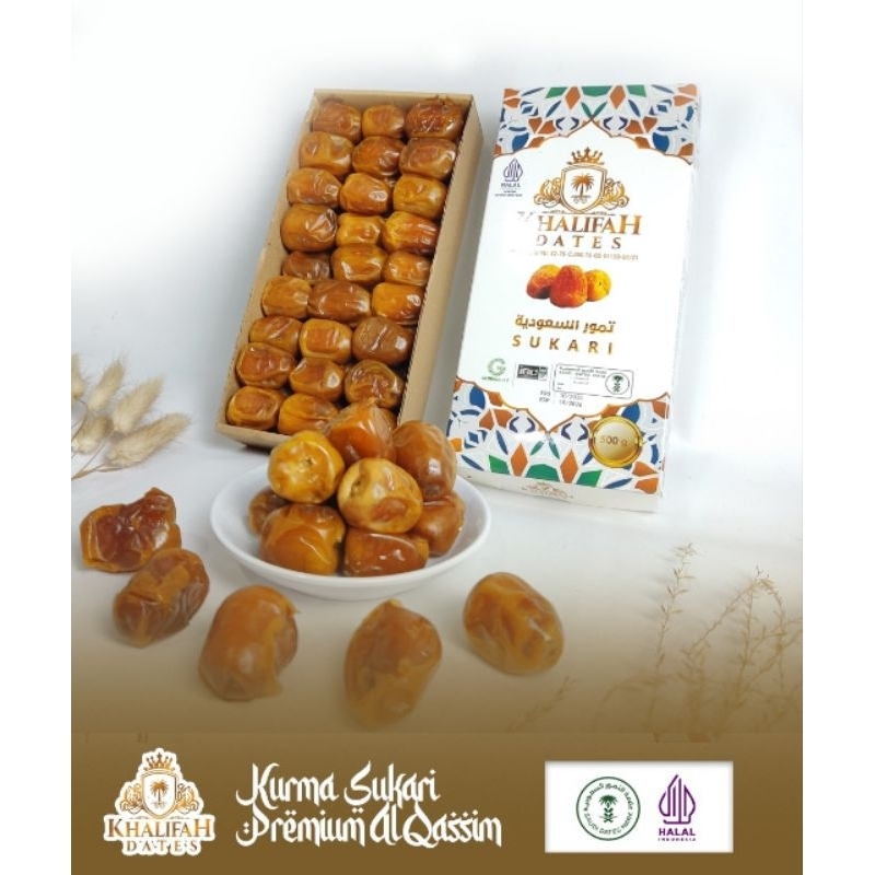 

Kurma Sukari Khalifah Premium 1Kg