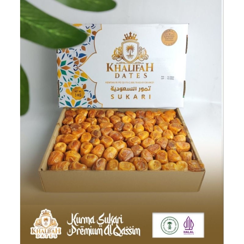 

KURMA SUKARI KHALIFAH 3kg