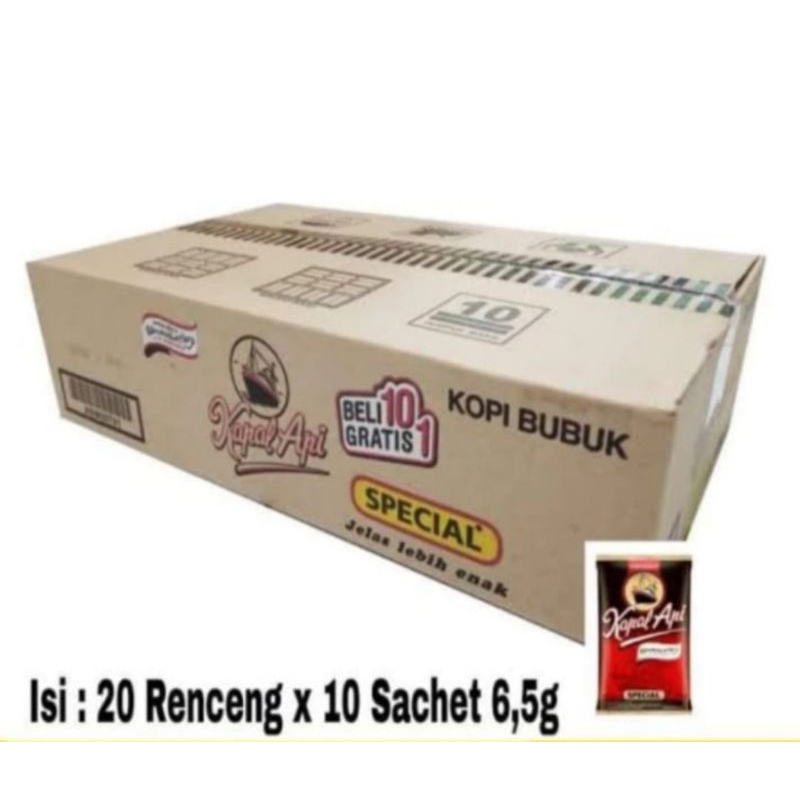 

kopi kapal api mini 6,5 gr kartonan