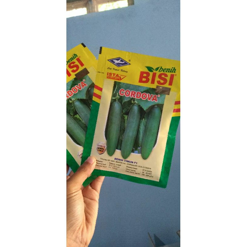 

Benih Timun CORDOVA @20 gram exp: 28-04-26