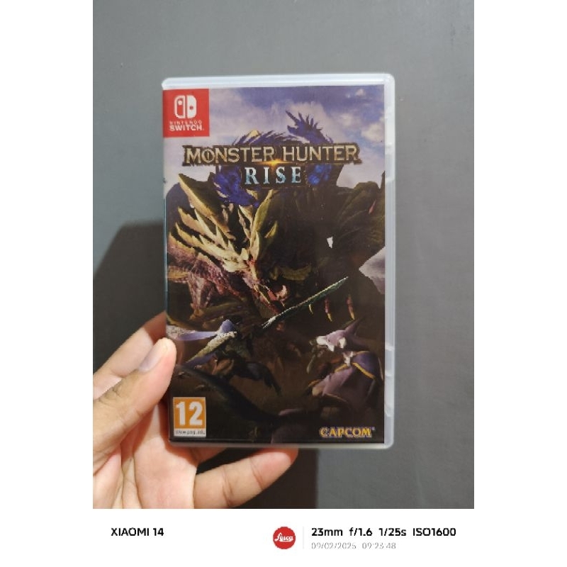 catridge monster hunter rise EUR second