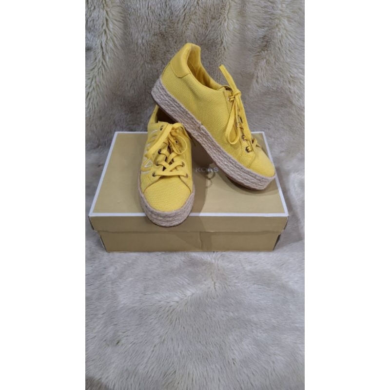 MK POPPY ESPADRILLE DAFFODIL