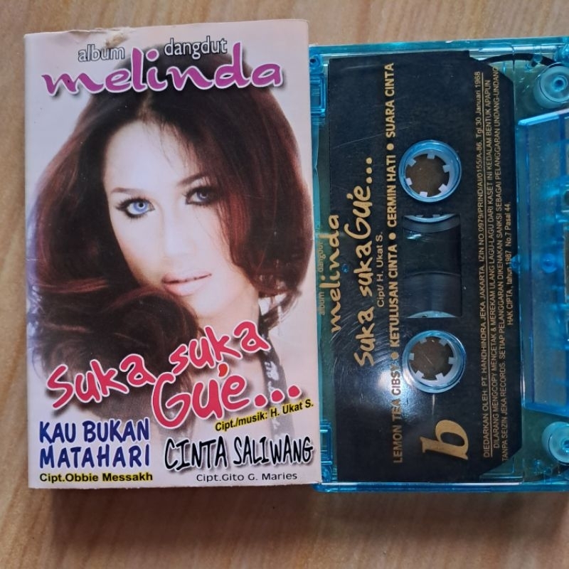 Kaset Dangdut Melinda Album Suka Suka Gue