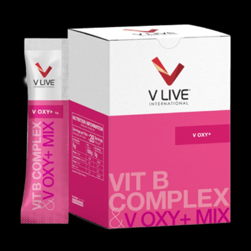 

V LIVE Minuman Vit Complex OXY / Minuman Vit Complex oksigen (5g) 28pcs / box