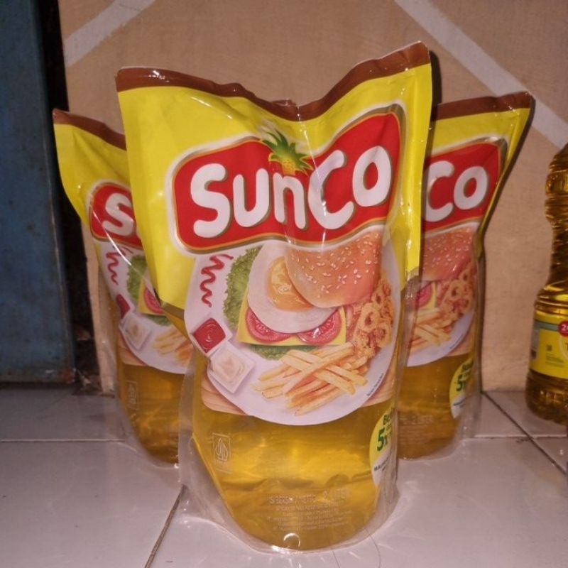 

Minyak goreng Sunco 2lt refill