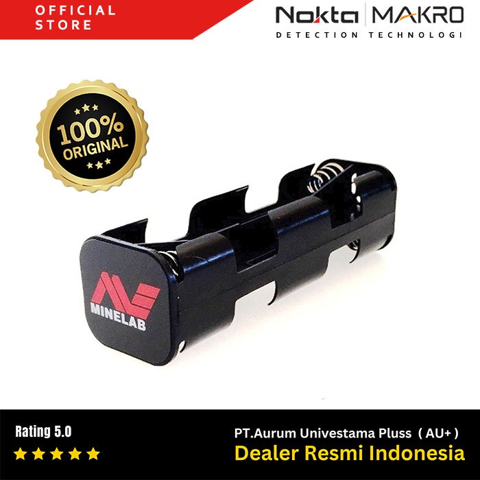 Minelab Tempat Baterai Cadangan AA Untuk GOLD MONSTER 1000 AA Battery Carrier GM1000 Minelab GM1000 