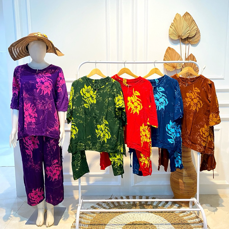 Setelan Celana PanjangSunan Batik Pekalongan Putri Laila Tersanjung