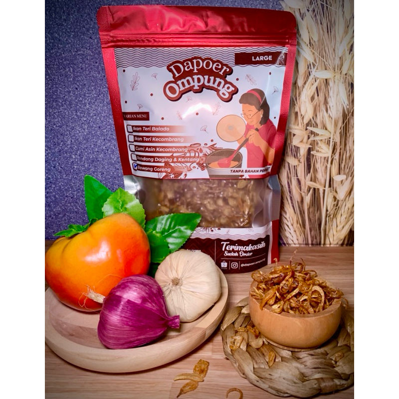 

Bawang goreng Large ( 200 gram)