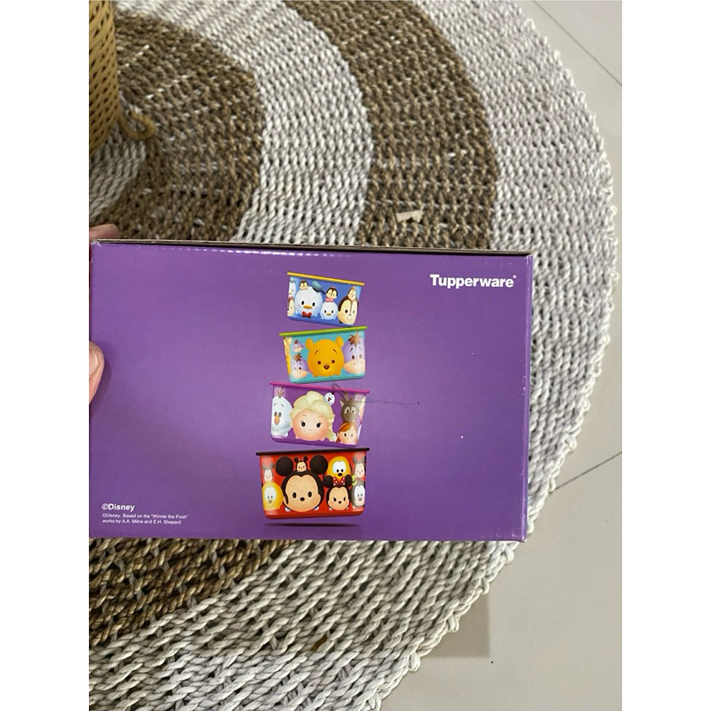 Tupperware Tsum Tsum Canister satu set