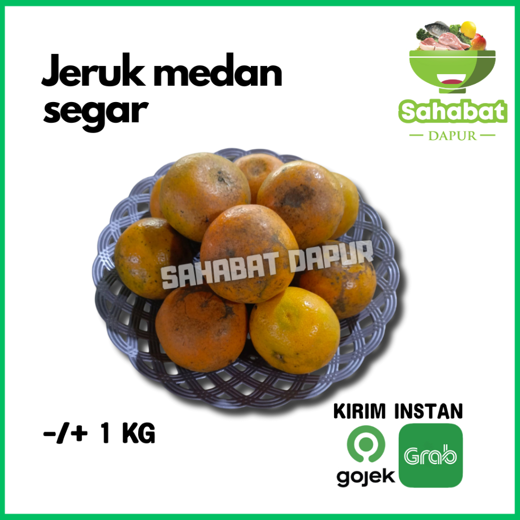 

Jeruk Medan Segar 1 Kg - Sahabatdapur