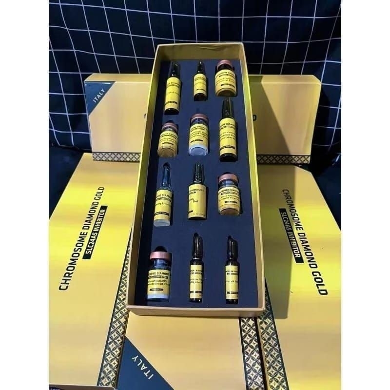 chromosome diamond gold original
