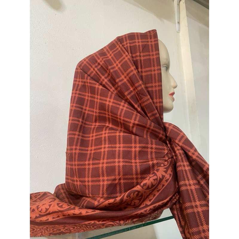 HIJAB SEGI EMPAT/JILBAB SEGI EMPAT MOTIF/JILBAB SYAR'i MOTIF